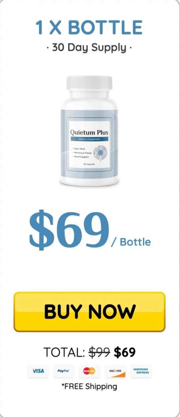 quietum-plus-order-1-bottle